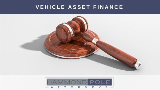 Hammond Pole advises on the non-payment of vehicle instalments
